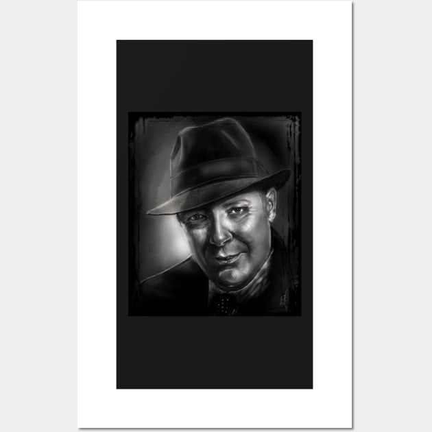 Raymond "Red" Reddington Wall Art by danielctuck